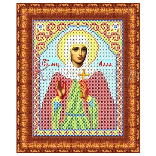 фото Набор для вышивания «каролинка» кбин(ч) 5013 св.муч.алла