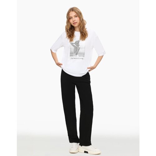 Джинсы  Gloria Jeans, стрейч, размер 46, черный