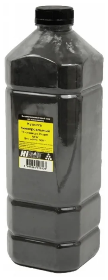 Тонер Hi-Black Универсальный для Kyocera TK-серии до 35 ppm, Bk, 900 г, канистра