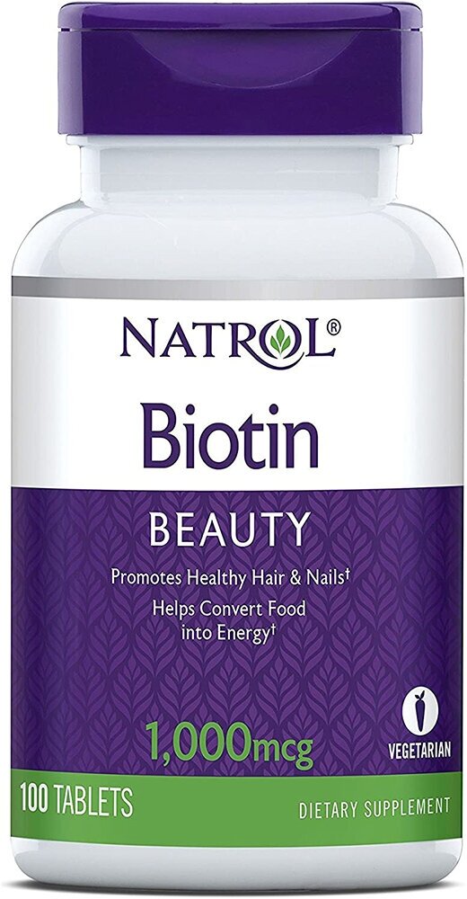 Biotin таб., 1000 мг, 80 г, 100 шт.