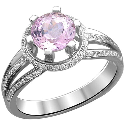 Кольца Эстет Золотое кольцо с бриллиантами