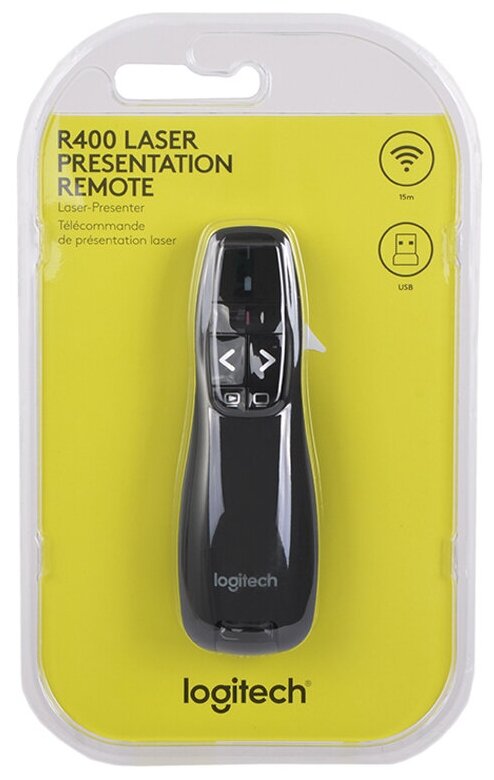 Презентер Logitech Presenter R400