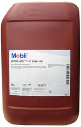 Масло трансмиссионное MOBIL Mobilube HD, 85W-140, 20 л