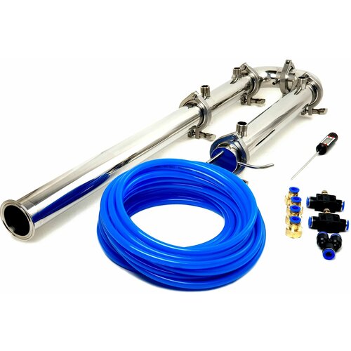 Бражная ректификационная колонна 2 дюйма дистиллятор колонна мзбо CoolSteel-51 10500₽