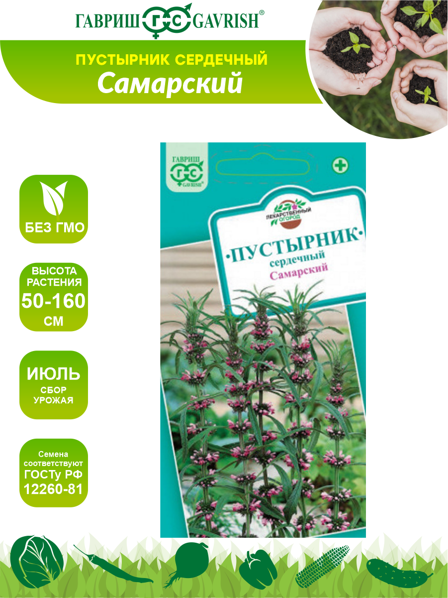 Семена Пустырник Самарский 01 гр.