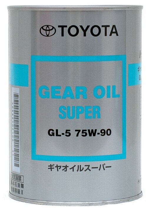 Масло трансмиссионное Toyota 0888502103 Gear Oil Super 75W-90 GL-5 20л