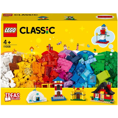 Конструктор LEGO Classic 11008 Кубики и домики, 270 дет.