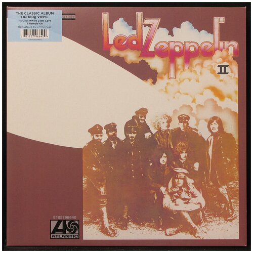 Виниловые пластинки, Atlantic, LED ZEPPELIN - LED ZEPPELIN II (LP) компакт диски atlantic led zeppelin led zeppelin ii cd