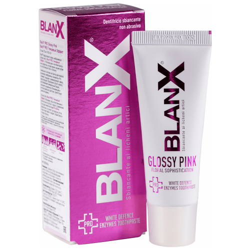 Купить Паста зубная Глянцевый эффект Glossy Pink Blanx Pro 75мл, Косвелл СПА, Зубная паста