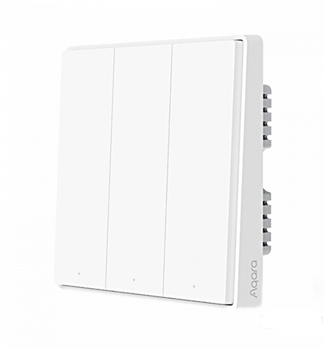 Умный выключатель Xiaomi Aqara Smart Wall Switch D1 (Тройной без нулевой линии) White (QBKG25LM)