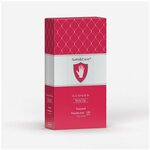 Перчатки нитриловые косметологические Safe&Care TN31-5K гипоаллергенные с хлоринацией, 50 пар/100 штук, красный цвет, размер M - изображение