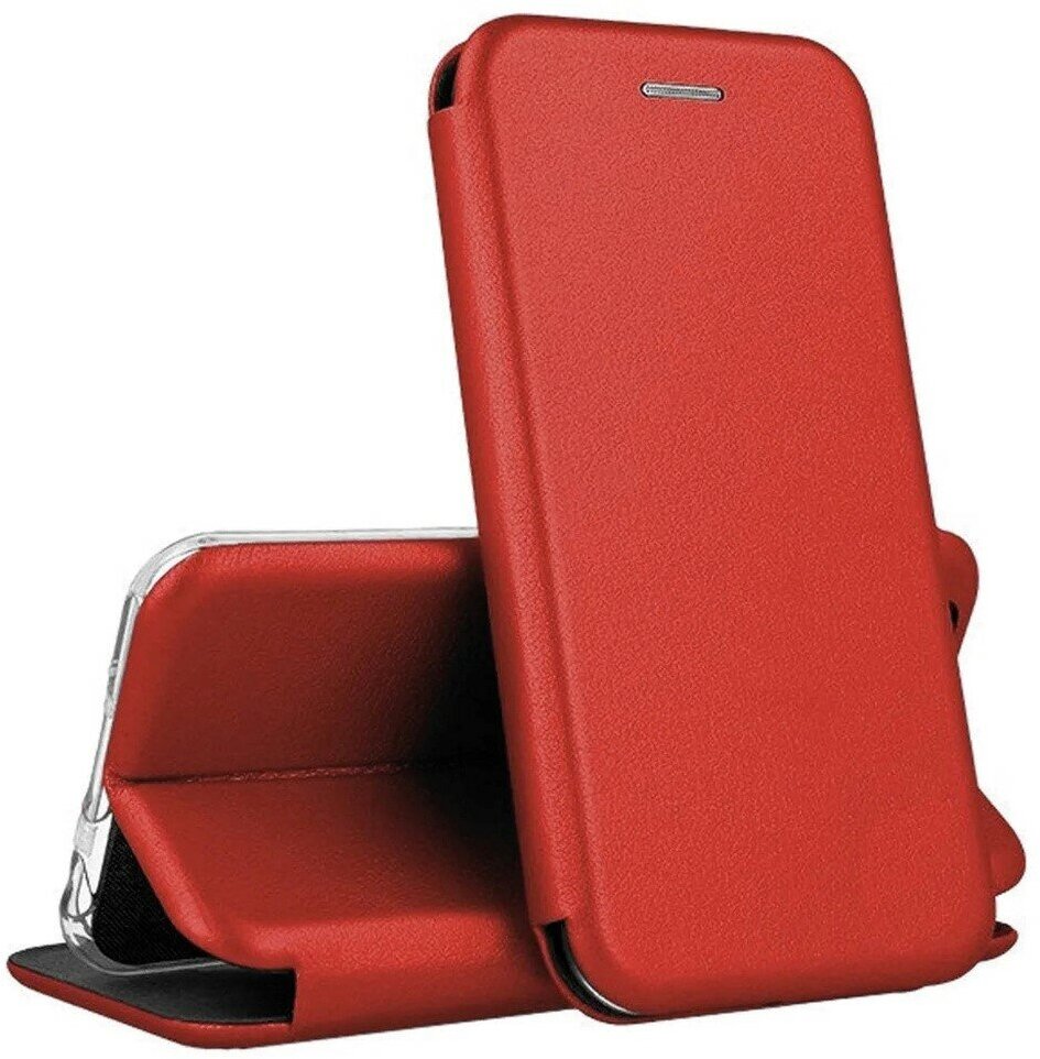 Чехол-книжка полиуретановый красный для iPhone 6plus / 6s plus