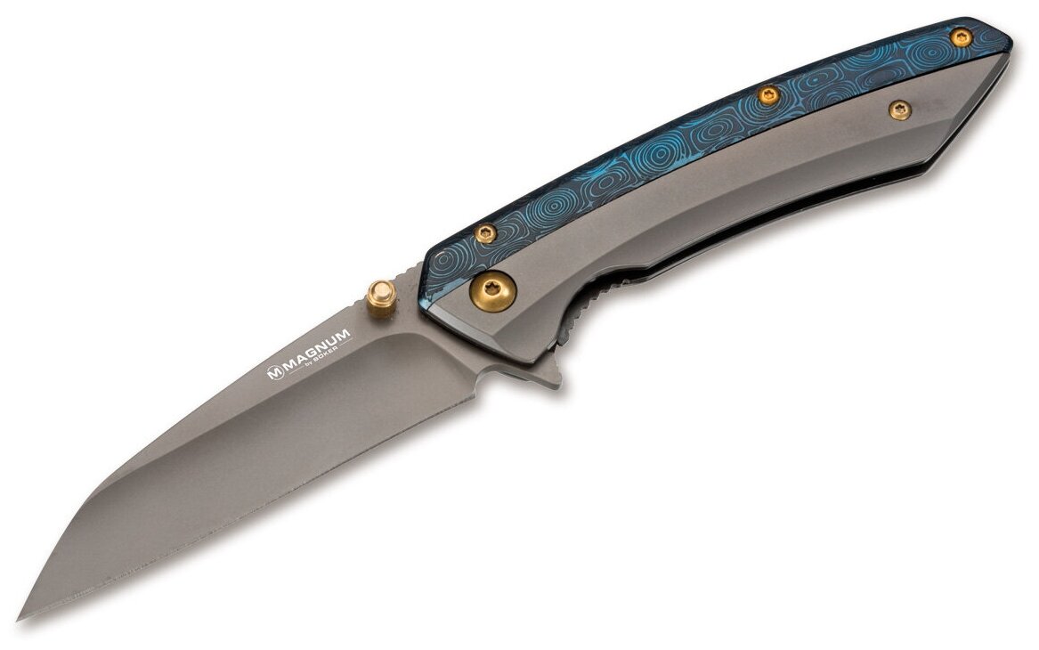 Полуавтоматический нож Boker Magnum Cobalt модель 01RY288