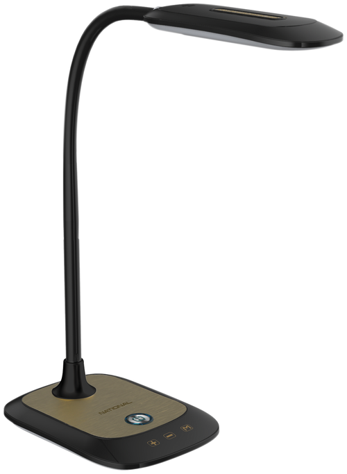 Лампа офисная светодиодная NATIONAL NL-51LED, 6 Вт, черный