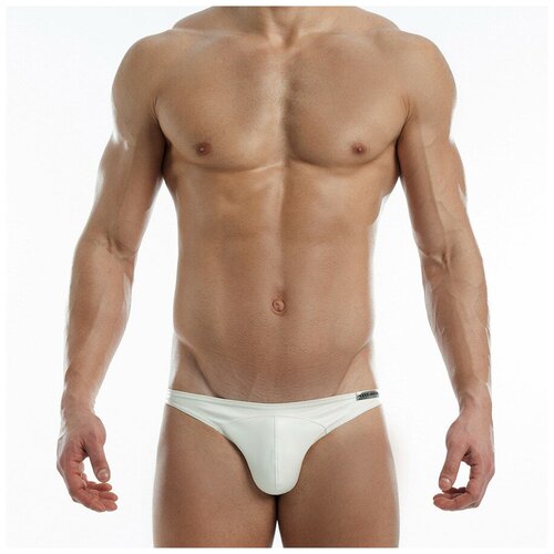 фото Трусы - брифы "leather low cut brief - white" / modus vivendi / белый / размер xl