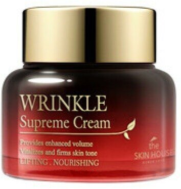 THE SKIN HOUSE Питательный крем разглаживающий морщины с женьшенем "WRINKLE SUPREME", 50 мл, THE SKIN HOUSE