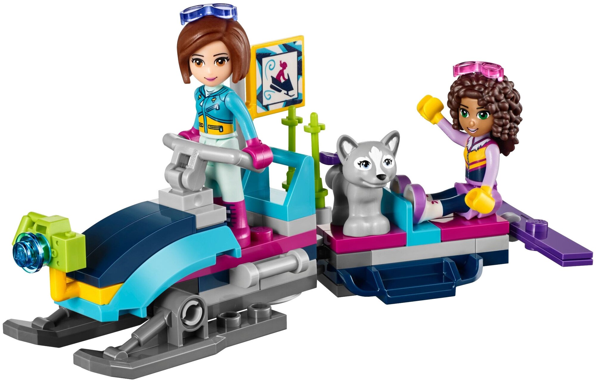 LEGO Friends Горнолыжный курорт: шале - фото №11
