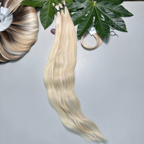 Волосы Belli Capelli славянские стандарт на классической капсуле 60-65 см №140 (25 капсул)