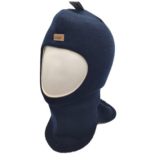 фото Шапка-шлем kivat размер 2, синий/темно-синий