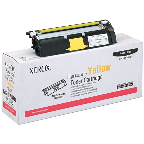 Картридж Xerox 113R00694, 4500 стр, желтый картридж ds 113r00694 желтый