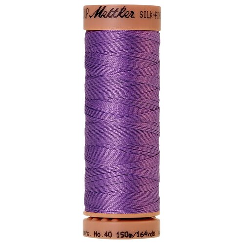 Нить для машинного квилтинга SILK-FINISH COTTON 40, 150 м 100% хлопок 0029 English Lavender ( 9136-0029 )