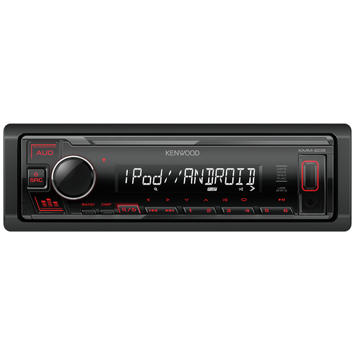 фото Автомагнитола kenwood kmm-205