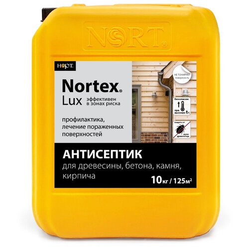 НОРТ антисептик антисептик Nortex-Lux, 10 кг, бесцветный