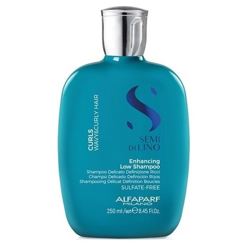 Alfaparf Milano шампунь Semi Di Lino Curls Enhancing Low Shampoo для волос, 250 мл alfaparf sdl curls enhancing low shampoo шампунь для кудрявых и вьющихся волос 250 мл