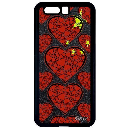 фото Чехол на мобильный honor 9, "флаг китая с сердцем" любовь патриот utaupia