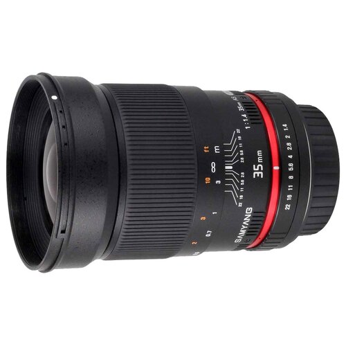 Объектив Samyang 35mm f/1.4 ED AS UMC Sony E, черный handevision iberit 90mm f 2 4 sony e glossy black