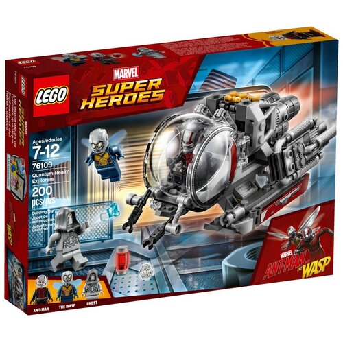 Конструктор LEGO Marvel Super Heroes 76109 Исследователи квантового мира, 200 дет. конструктор lego marvel super heroes 76109 исследователи квантового мира
