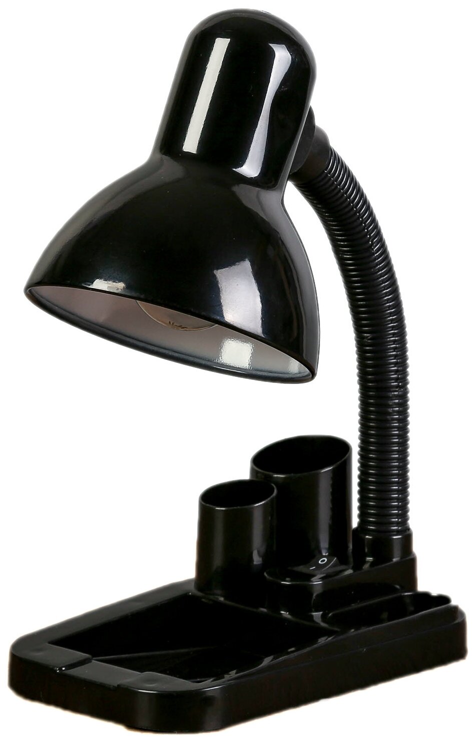 Лампа настольная "Мудрец" Е27 40W, 220В черный 18х11,5х33 см