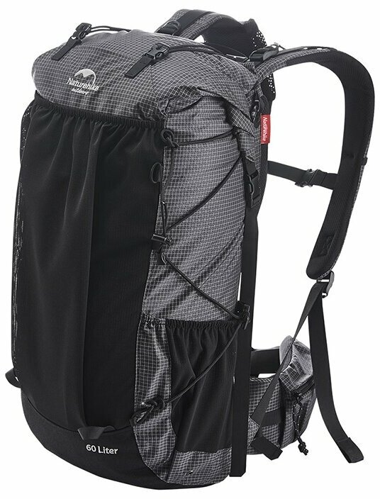 Рюкзак Naturehike Rock hiking black 60+5л