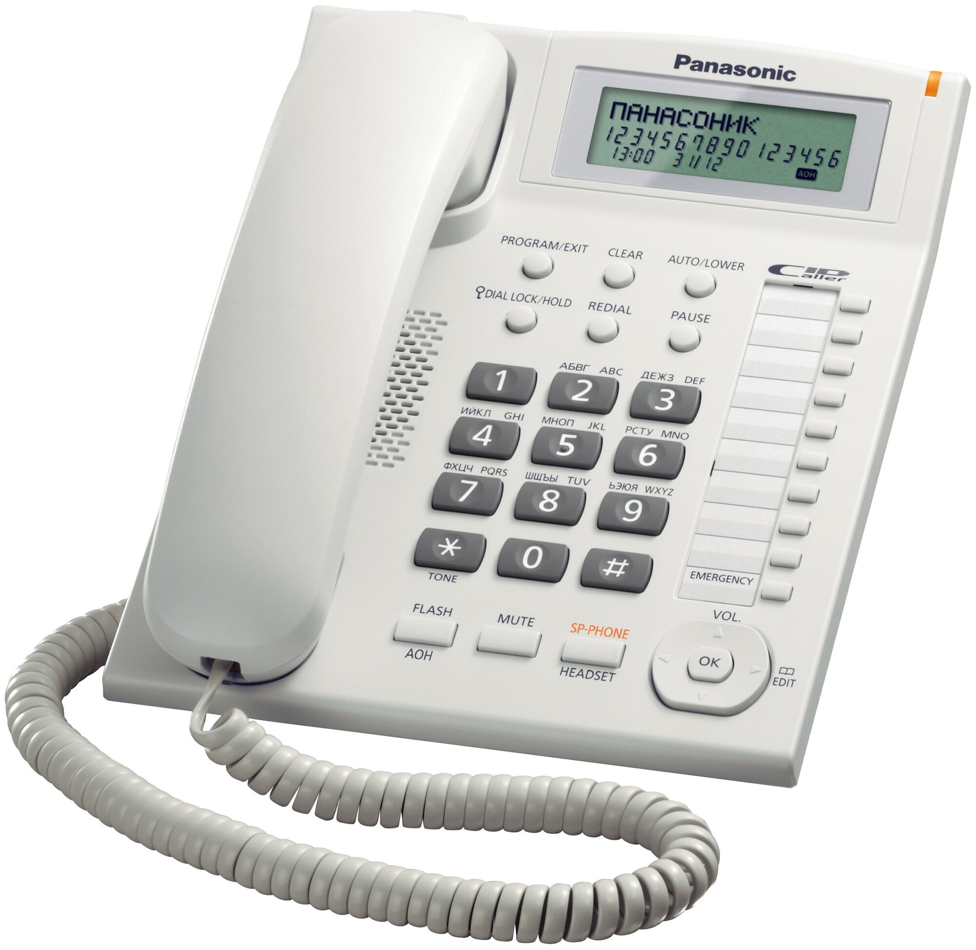 Телефон Panasonic KX-TS2388RU Белый