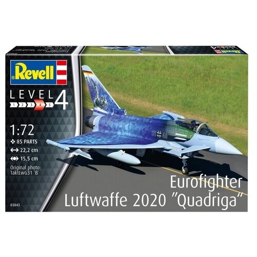 03843RE Истребитель Eurofighter Luftwaffe 2020 Quadriga