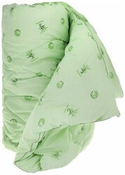 Одеяло Легкие сны Бамбук, легкое, 140 х 205 см, салатовый