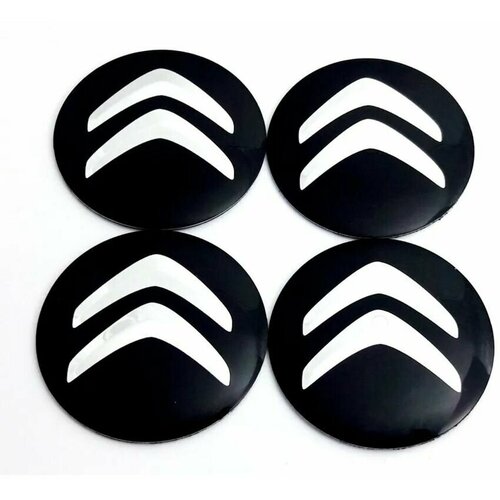 Наклейки на диски автомобиля Citroen (d-56 мм)