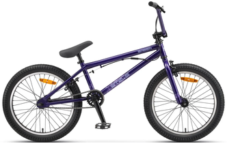 Велосипед BMX STELS Saber 20 V010 (2020) фиолетовый 20.5" (требует финальной сборки)