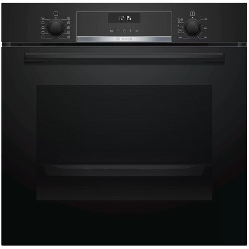 духовой шкаф электрический bosch hba5360s0 Электрический духовой шкаф BOSCH HBG517EB0R, черный