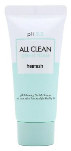 Heimish пенка для умывания All Clean Green Foam pH 5.5, 30 мл, 40 г