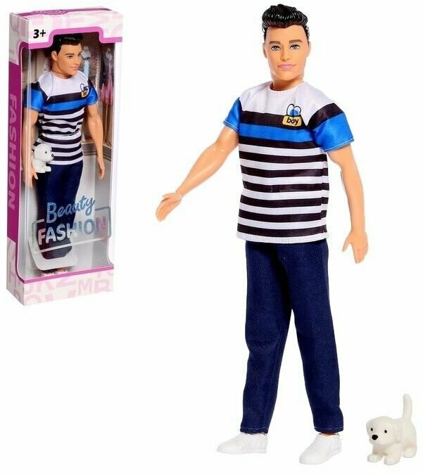 Кукла-модель "Алекс" с питомцем