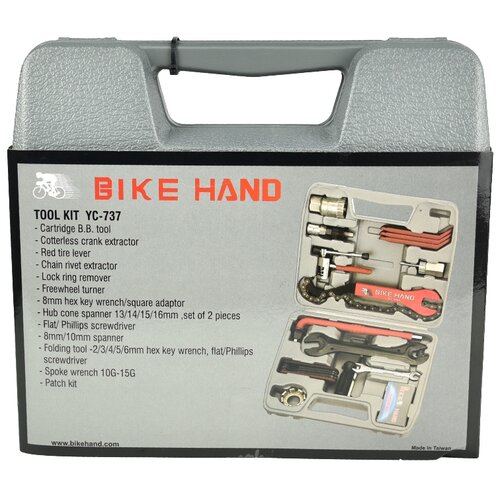 фото Набор инструментов bikehand yc-737 в коробке, средний bike hand