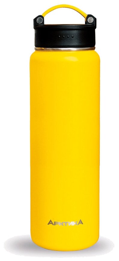 Ark-708-700 Термос бытовой, вакуумный, питьевой тм "Арктика", 700мл, желтый
