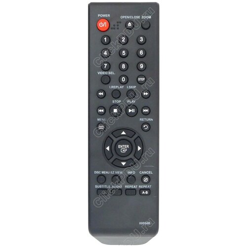 фото Пульт huayu для dvd-плеера samsung 00054b