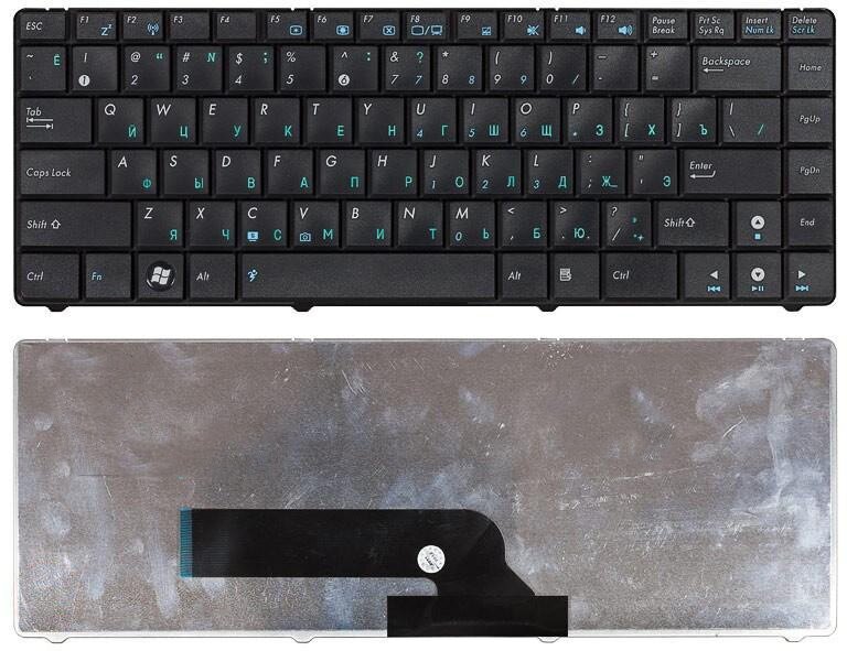 Клавиатура для Asus K40 K40E K40IN K40IJ K40AB p/n: 04GNQW1KUS00-1, V090462AS1, 55JM0005