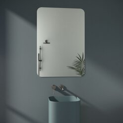 Зеркало настенное Прямоугольное EDGE EVOFORM 70х100 см, для гостиной, прихожей, спальни, кабинета и ванной комнаты, SP 9870