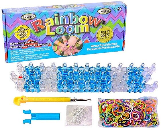 Rainbow Loom Набор для плетения браслетов с большим станком R0001(628)