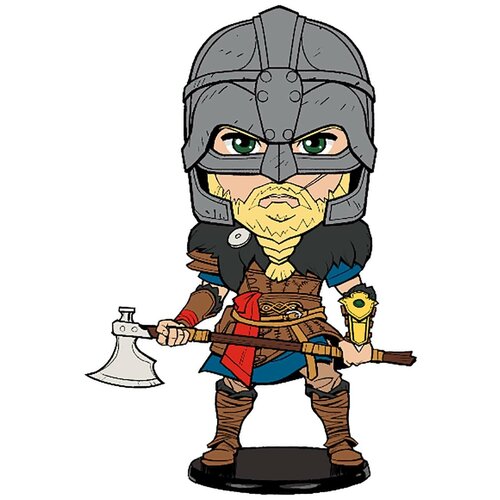 Фигурка Ubisoft Heroes Assassins Creed: Вальгалла – Eivor Male Ubisoft Heroes (10 см) пазл assasins s creed valhalla eivor female 1500 элементов