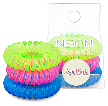 Набор резинок LADY PINK BASIC SLINKY box 3 шт