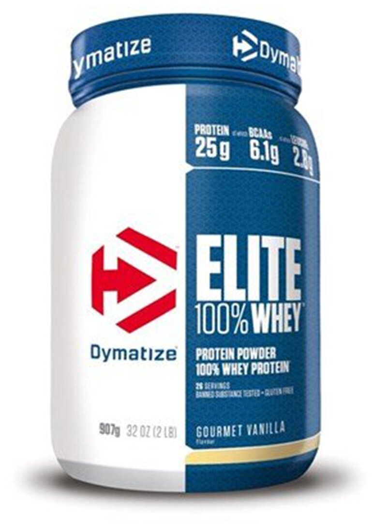 Протеин Dymatize Elite 100% Whey Protein (907-930 г) ваниль